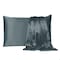Homeroots 20 x 26 in. Gray Dreamy Silky Satin Standard Size Pillowcases 387861 - alternate 6